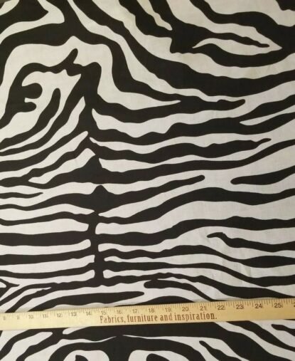 Actual Zebra-Sized Zebra Print Linen! Lovely & Cool for Suits, Tunics ...