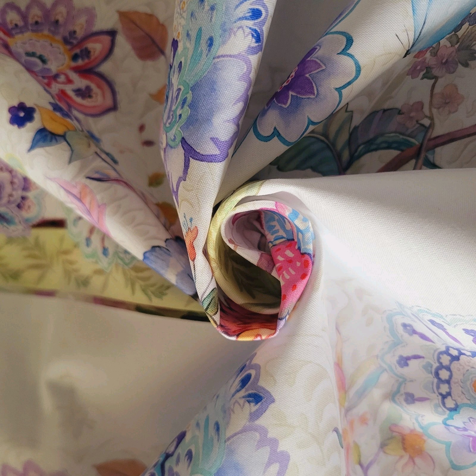 Multi Watercolor Floral Branches Border Bands - Daydreams by Jason Yenter - Image 4