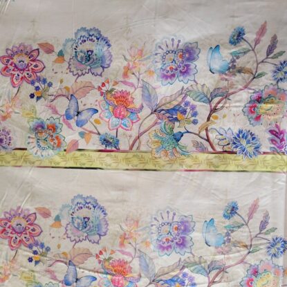 Multi Watercolor Floral Branches Border Bands - Daydreams by Jason Yenter