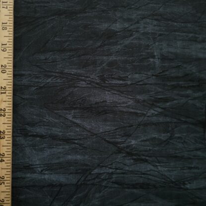 Black & Dark Gray 'Fractured'-Look Cotton Shirting - Fantastic Ground Texture! - Image 3