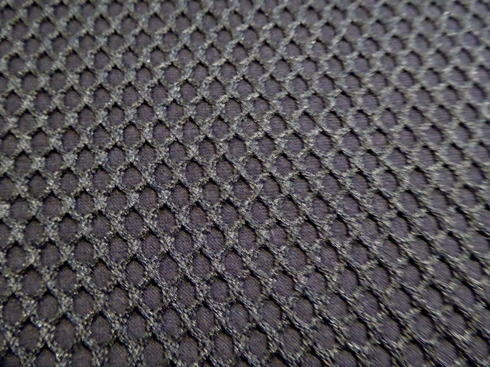 Italian Black Jersey Fused with Mesh For Wonderful Texture