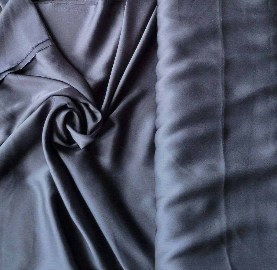 > Silk Charmeuse Fabrics > Silk Hammered Satin (Charmeuse)  Fabric