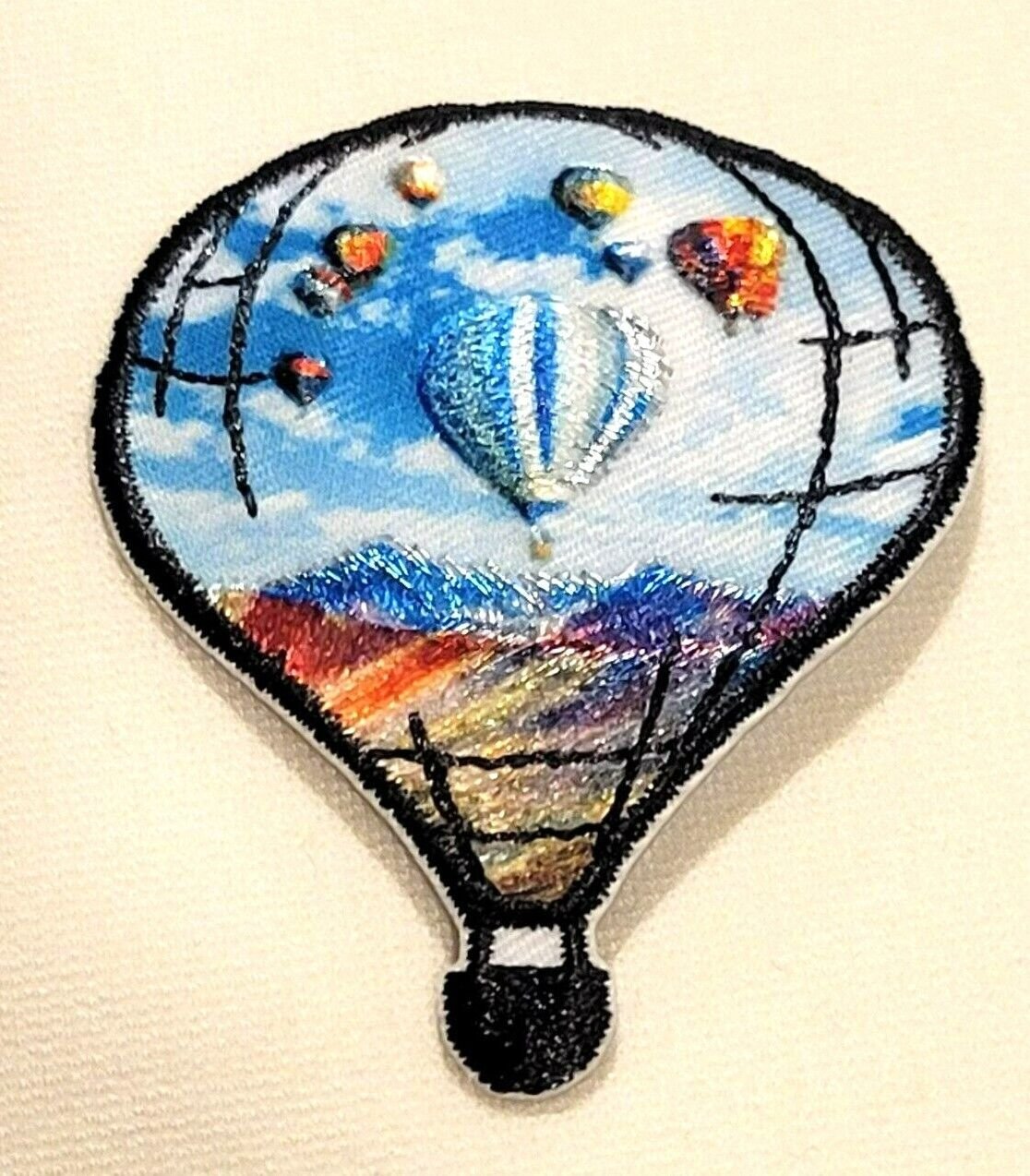 Adventure Expedition Exploring Nature Shaped Embroidered Iron-On