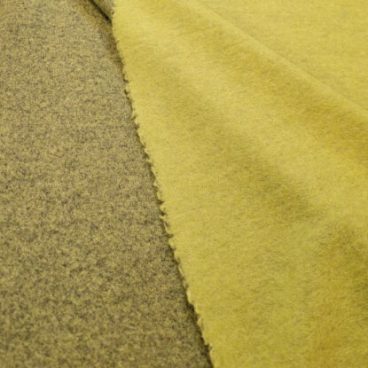 Spring Green-Black Wool Reversible Knit from Italy - Soft, Lovely Weight!