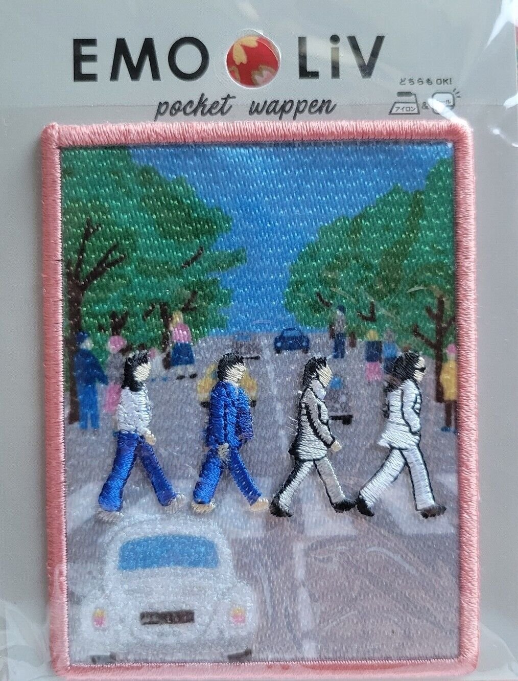 The Beatles Abbey Road 3D Embroidered Iron-On/Sew-On Patches LAST CHANCE! -  Beautiful Textiles