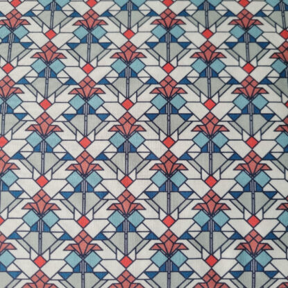 "Coonley Tulip" Frank Lloyd Wright-Inspired Cotton Fabric for Quilts/Garments - Image 4