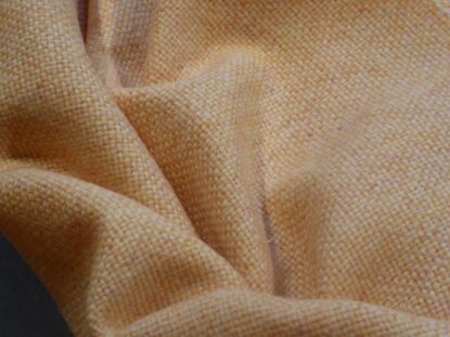 Flecked 100% Worsted Wool Heavy Suiting/Jacketing in Shades Creamy Butter Yellow - Image 5