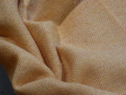 Flecked 100% Worsted Wool Heavy Suiting/Jacketing in Shades Creamy Butter Yellow