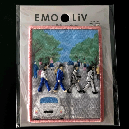 Beatles Crossing Abbey Road 3D Embroidered Iron-On/Sew-On Patch LAST CHANCE!