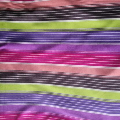 Colorful Wide Lengthwise Pinstriped-Stripe Cotton Shirting from Japan - Image 3