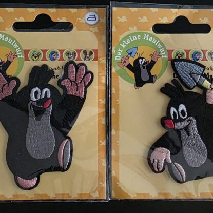 Krtek The Little Mole Embroidered Shaped Iron-On/Sew-On Patch: 3 Options
