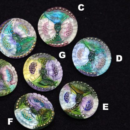 Incredible Silver Filigree Hexagon Buttons!!