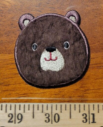 Animal Shaped Fuzzy Embroidered Iron/Sew/Stick-On Patches from Japan! 4 Options! - Image 6