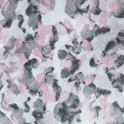 Floral Abstract Buttery SUPERSOFT Luxe Jersey from Vera Wang! Matching Solid!