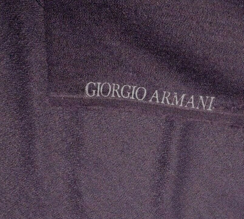 Georgio Armani Stretch Wool Double-Face Jacketing in Soft Black - LAST ...