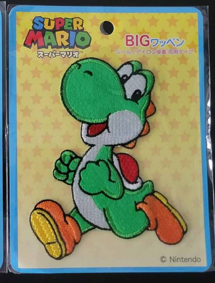 LARGE Super Mario Embroidered Shaped Iron-On/Sew-On Patch Options - LAST CHANCE - Image 4